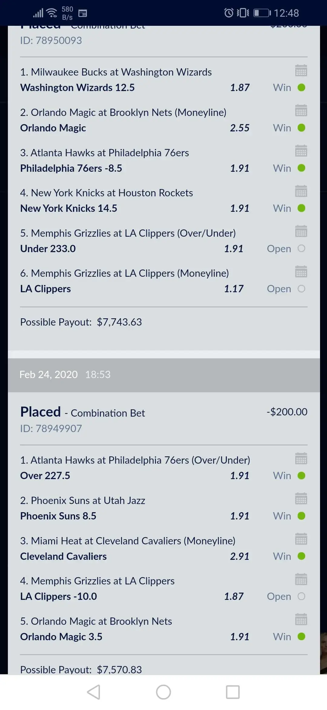 Sportsbet Képernyőkép 3